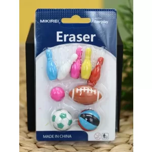 Ластики "Bowling", 9 шт. в наборе