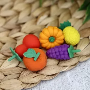 Ластики "Vegetables", lemon, 5 шт. в наборе