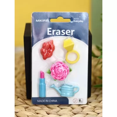 Ластики "Flowerbed", 5 шт. в наборе