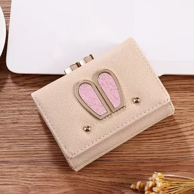 Мини-кошелек "Bunny" бежевый