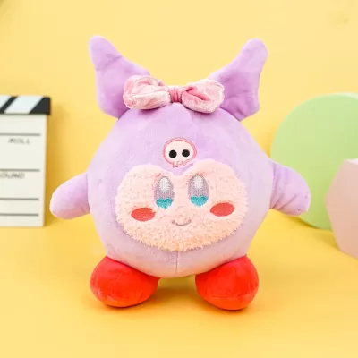 Мягкая игрушка "Кирби в костюме" сиреневый, 23см