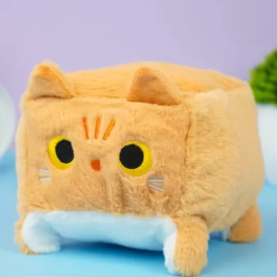 Мягкая игрушка "Котенок" рыжий, 15 см