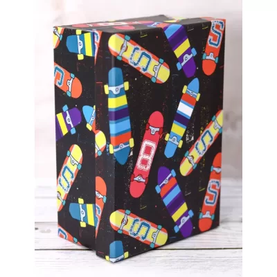 Подарочная коробка «Skateboard», 18*12*7