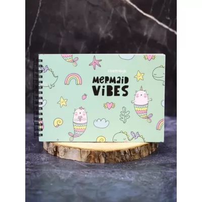 Скетчбук «Mermaid vibes», 14х20 см
