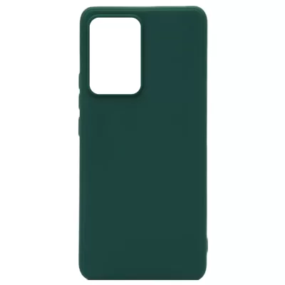 Чехол Xiaomi 13 Lite Silicone Case Logo (Темно-зеленый(22))