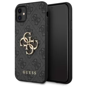 Чехол iP 11 GS Big Metal Logo (Black)