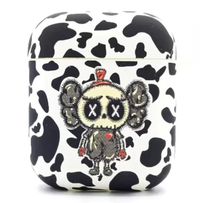 Чехол для AirPods 1/2 Luxo (Кавс Moo)