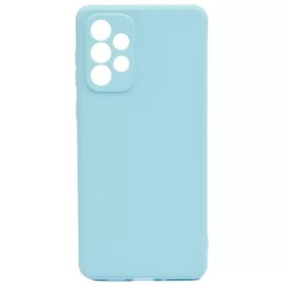 Чехол Sams A53 Silicone Case Logo (Голубой(11))