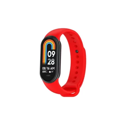 Ремешок Mi Band 8 Silicone (Красный)