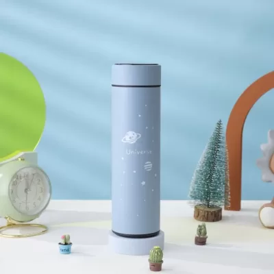 Термос с датчиком температуры «Universe», blue (500 ml)