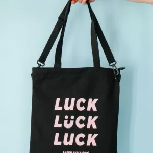 Сумка шоппер "Luck", black