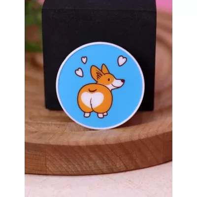 Попсокет "Cute corgi"