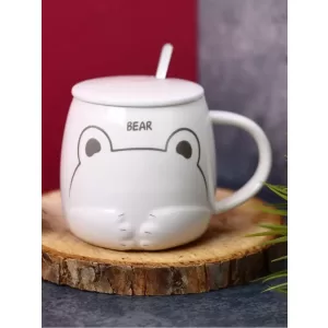 Кружка «Hide bear», white (500 ml)