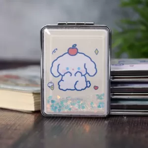 Зеркало "Dog lucky", yellow