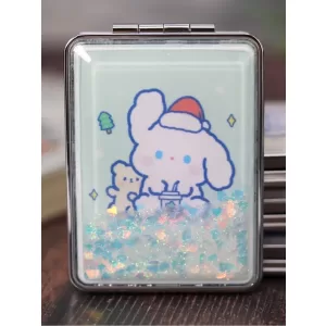 Зеркало "Dog lucky", green