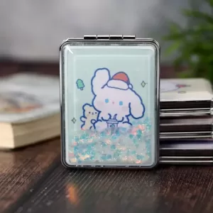 Зеркало "Dog lucky", green