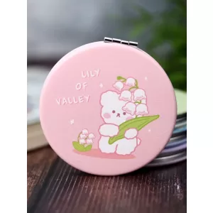 Зеркало "Bear lily of valley", pink
