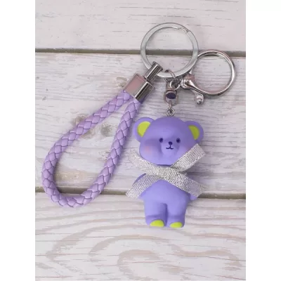 Брелок «Bear bow», purple