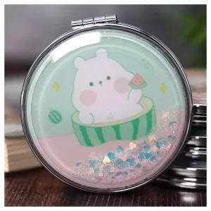 Зеркало "Hamster life", green