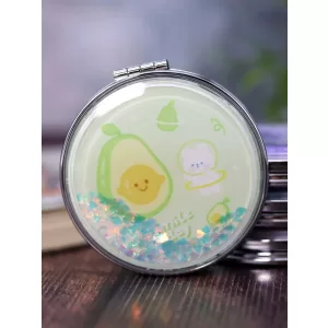 Зеркало "Smile day", green