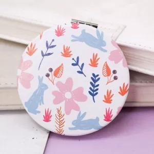 Зеркало "Wild flowers", white