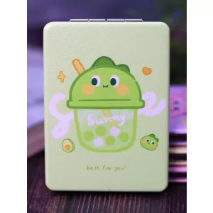 Зеркало "Сocktail dino", green