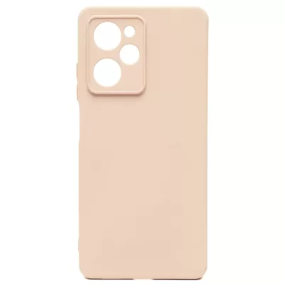 Чехол Poco X5 Pro 5G Silicone Case Logo (Пудра(18))