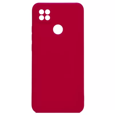 Чехол Redmi 10A/9C Silicone Case Logo (Винный(23))