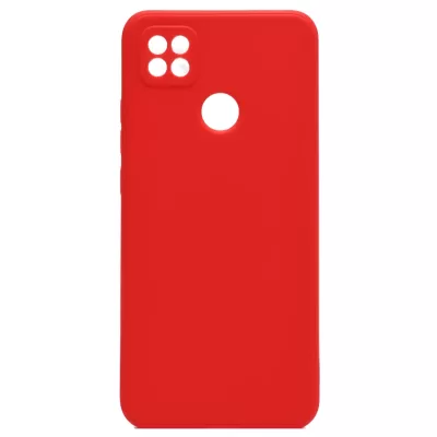 Чехол Redmi 10A/9C Silicone Case Logo (Красный(1))