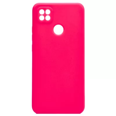 Чехол Redmi 10A/9C Silicone Case Logo (Ярко-Розовый(21))