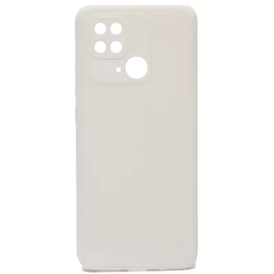 Чехол Redmi 10C Silicone Case Logo (Белый(9))