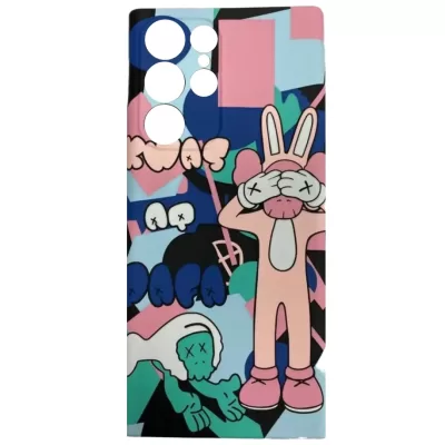Чехол Sams S22 Ultra Luxo (Кавс Кролик(J114))