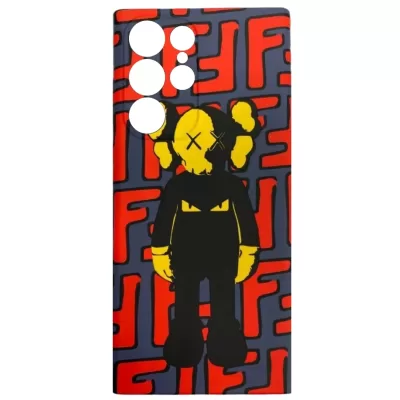 Чехол Sams S22 Ultra Luxo (Кавс Фенди(S46))