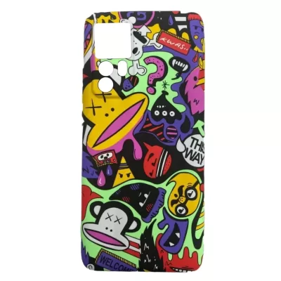 Чехол Xiaomi 12T/12T Pro Luxo (Кавс Кислотный(J61))