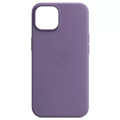 Чехол для iPhone 14 App Silicone Case A With MagSafe (Iris)