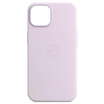 Чехол для iPhone 14 App Silicone Case A With MagSafe (Lilac)
