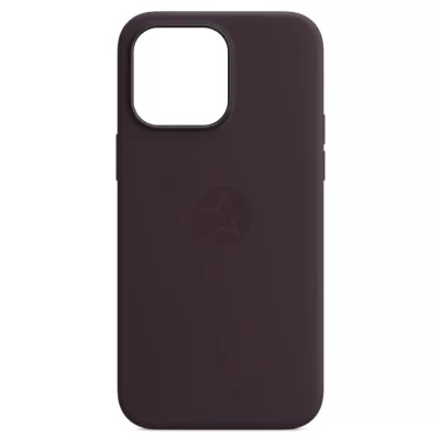 Чехол для iPhone 14 Pro App Silicone Case A With MagSafe (Orig IC) (Elderberry)