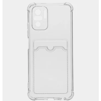 Чехол Redmi Note 10/10S Pocket Case (TPU) (Clear)