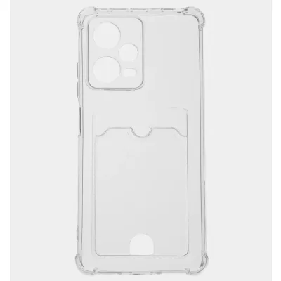 Чехол Redmi Note 12 Pro 5G Pocket Case (TPU) (Clear)