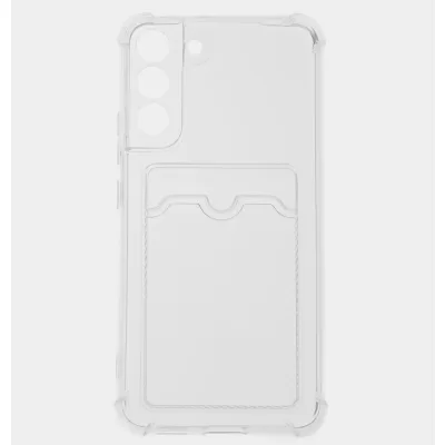 Чехол Samsung S21 FE Pocket Case (TPU) (Clear)