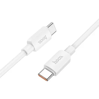 Кабель Type-C/Type-C Hoco X96 100W, 1м белый