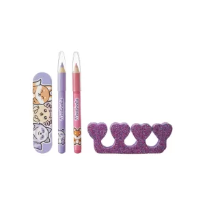 Martinelia, Лучшие друзья, Набор косметики в кейсе 10 оттенков теней, 2 губные помады, 2 карандаша д