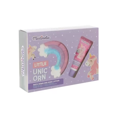 Martinelia, Детский набор бомбочка для ванны, крем для тела