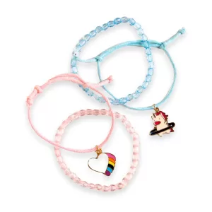 Martinelia, Набор из 4х браслетов (розовый,голубой)