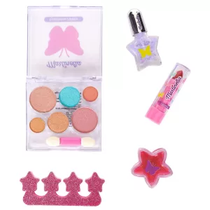 Martinelia, Набор косметики в рюкзаке лак для ногтей, бальзам для губ, губная помада, палетка теней