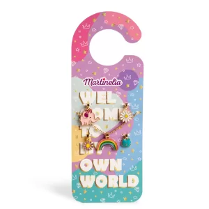 Martinelia, Набор подвесок на шею с цепочкой (бирюзовый)