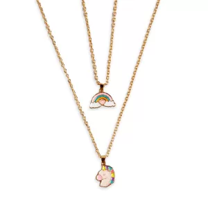 Martinelia, Набор подвесок на шею с цепочкой (розовый)