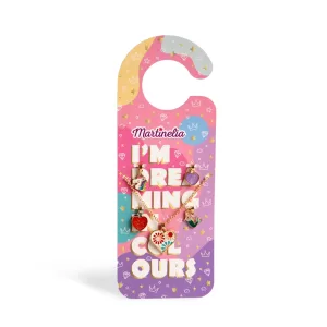 Martinelia, Набор подвесок на шею с цепочкой (фиолетовый)