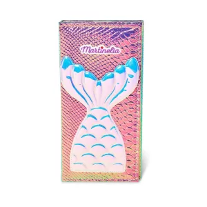 Martinelia, Русалочка, Большой кошелек скосметикой 52 оттенка теней, 8 бальзамов для губ, 4 вида ру