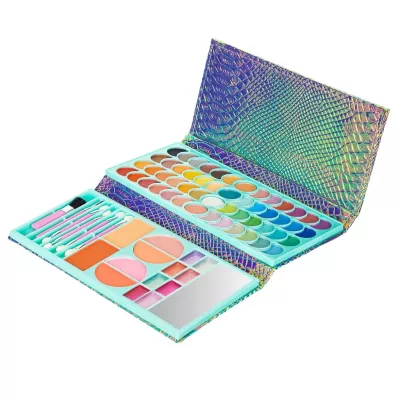 Martinelia, Русалочка, Большой кошелек скосметикой 52 оттенка теней, 8 бальзамов для губ, 4 вида ру